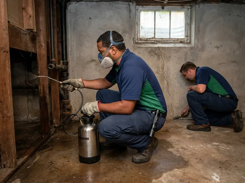 Basement Flea and Tick Remediation in Baltimore, MD